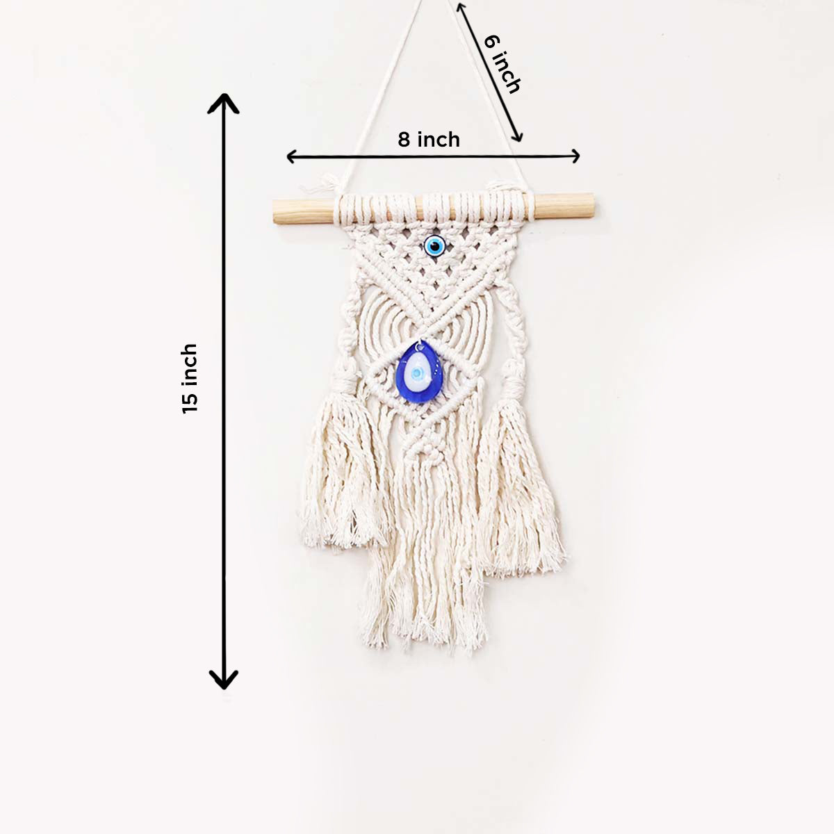 Evil Eye Small Tapistry Hanging