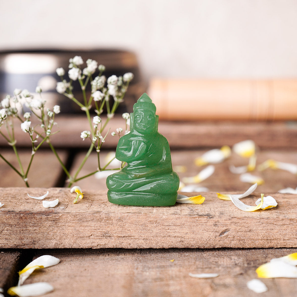 Green Aventurine Crystal Small Buddha