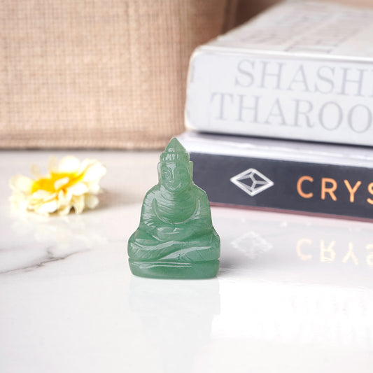 Green Aventurine Crystal Small Buddha