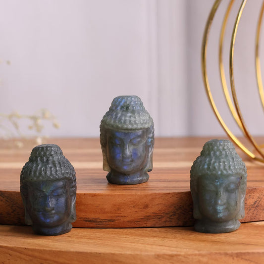 Labradorite Small Buddha Face