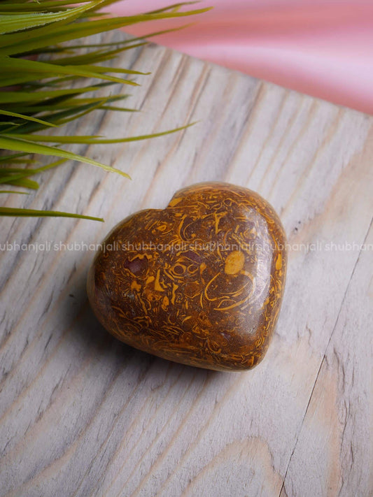 Mariam Jasper Heart Stone