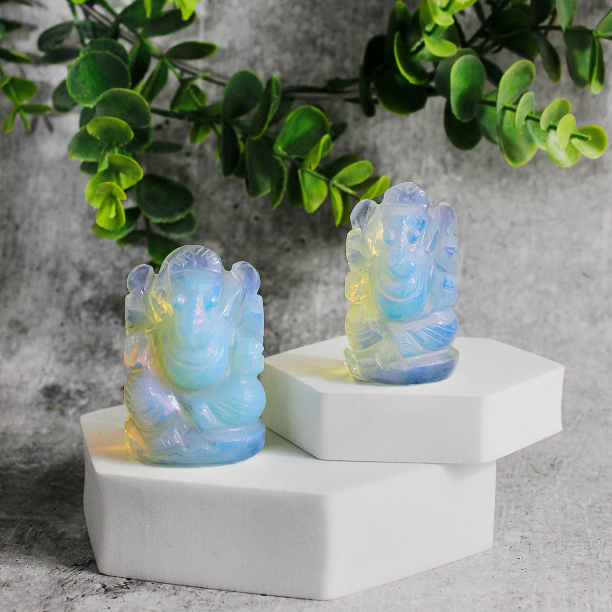 Opalite Stone Ganesha