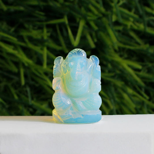 Opalite Stone Ganesha