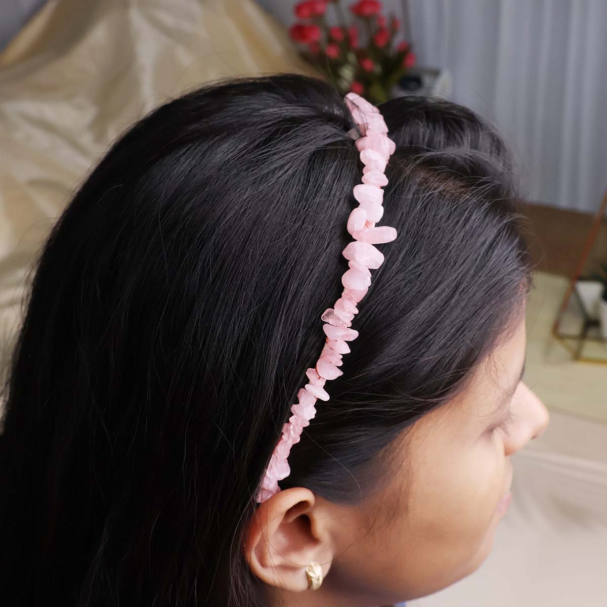 Crystal Chips Hair Hoop Elegant Women Headband