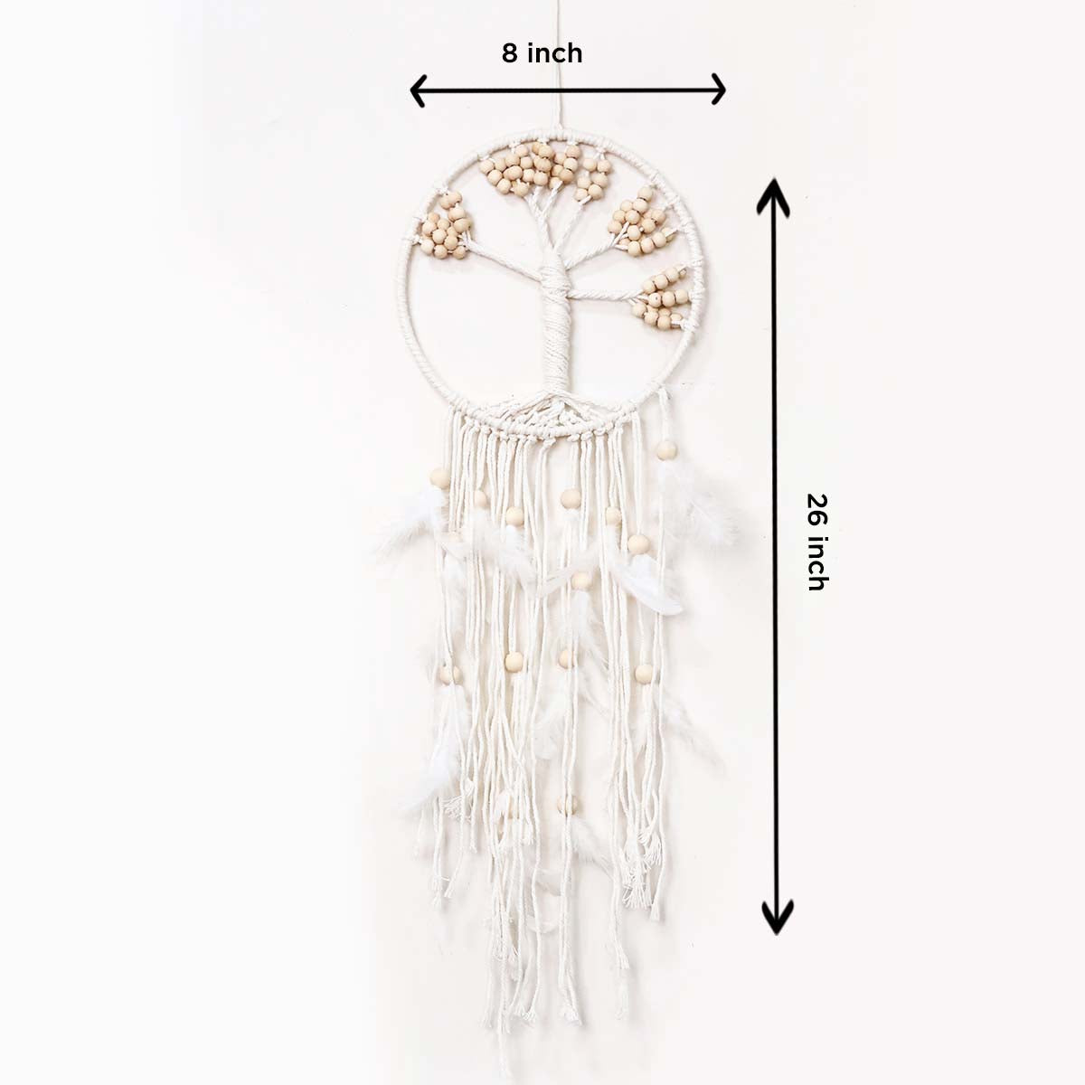 White Tree Of Life Dream Catcher