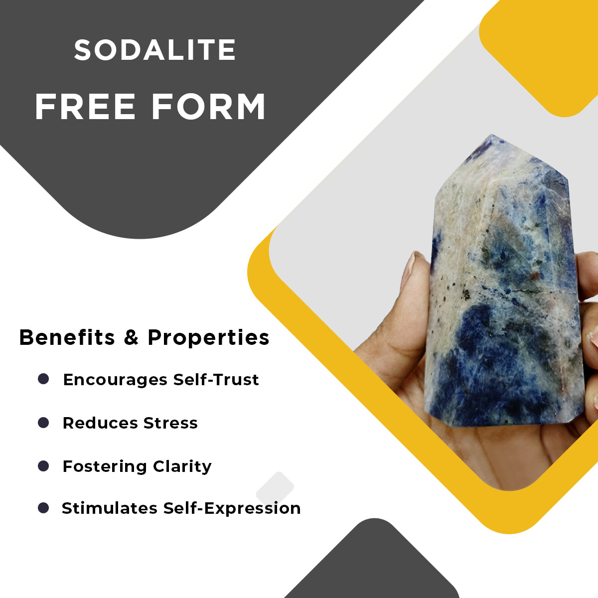 Sodalite Free Form