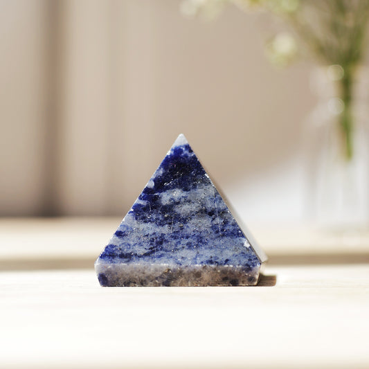 Sodalite Small Pyramid