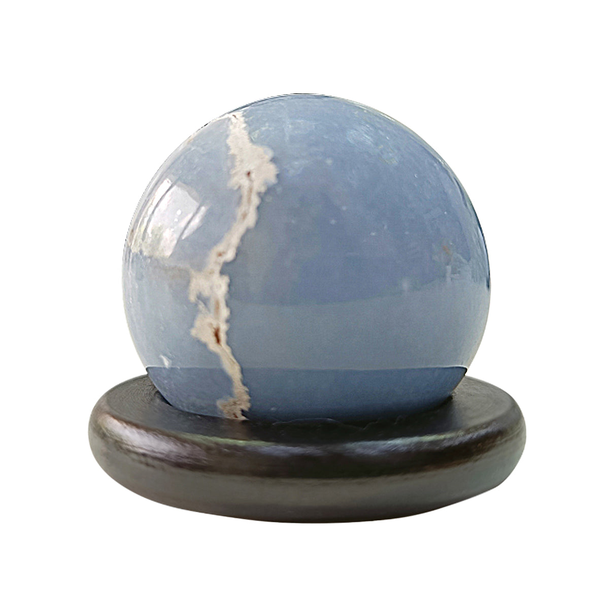 Blue Angelite  Sphere Ball