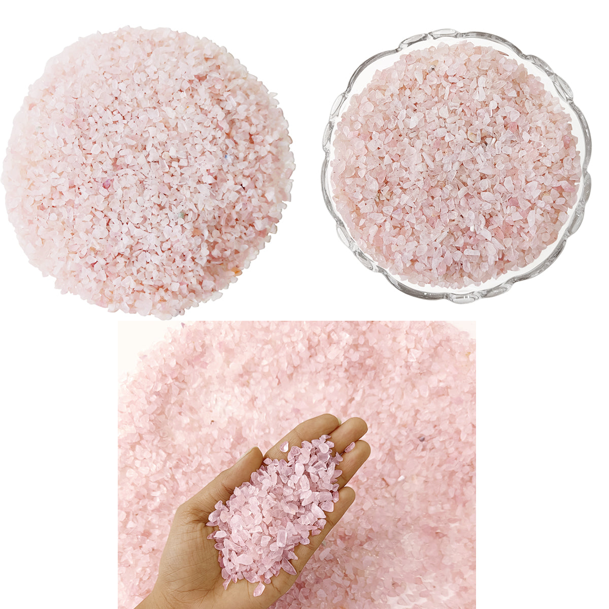 Rose Quartz Chips