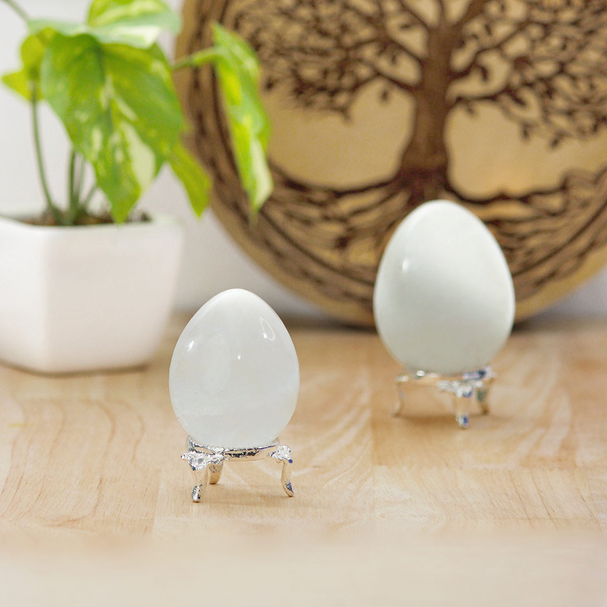 Clear Quartz Egg