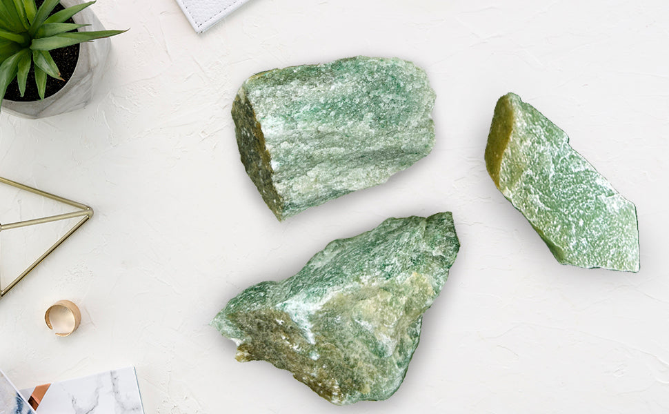 Green Aventurine Rough Raw Stone