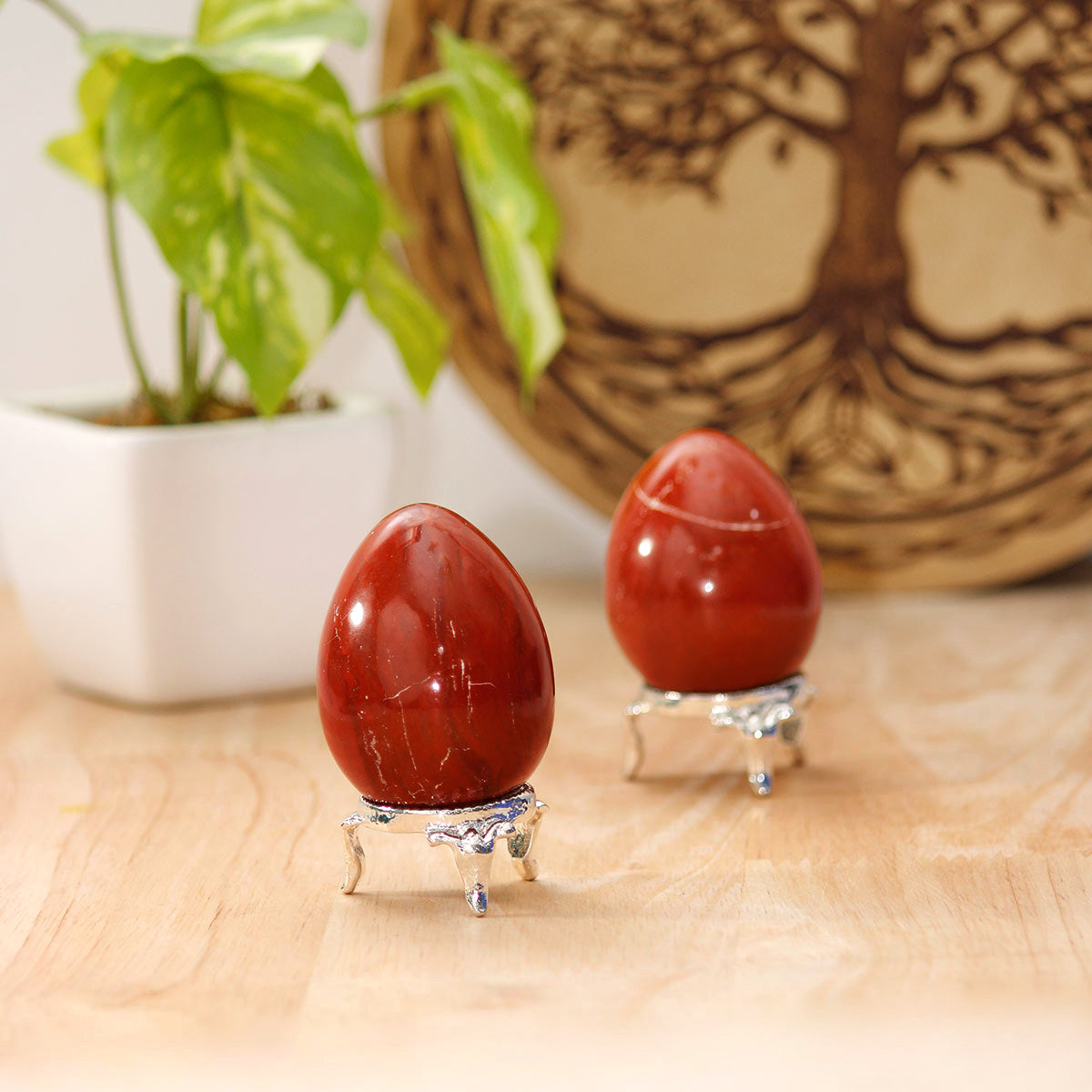 Red Jasper Egg