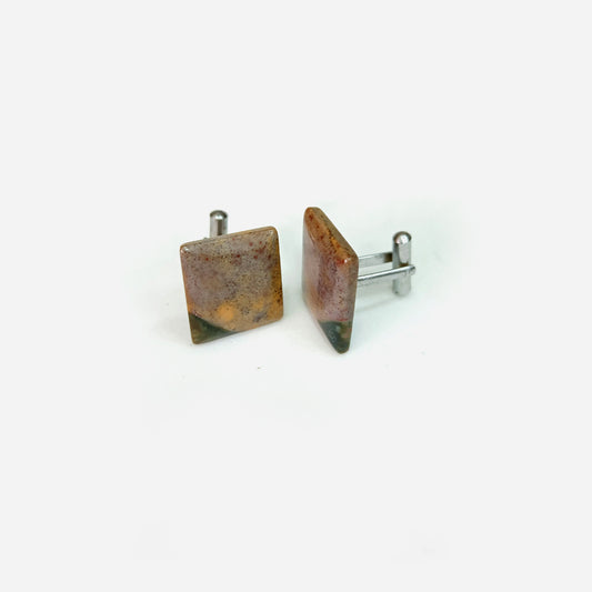 Blood Stone Cufflinks