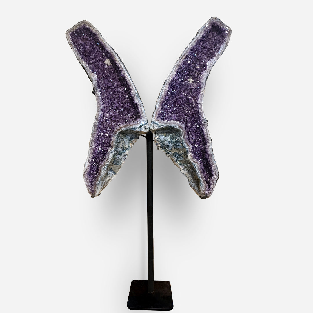 Amethyst Butterfly Wings (135 Kg)