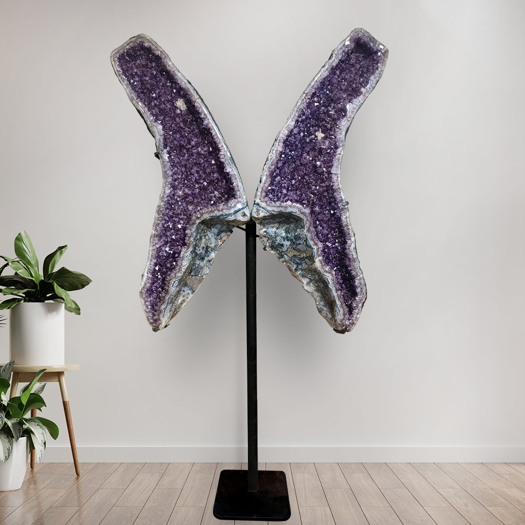 Amethyst Butterfly Wings (135 Kg)