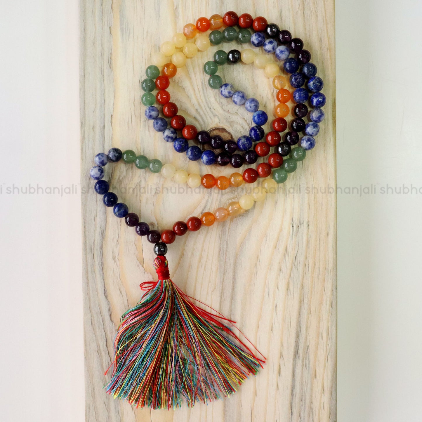 7 Chakra Jaap Mala – 8 mm