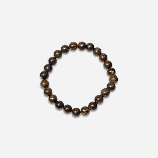 Bronzite Round Beads 8MM  Bracelets