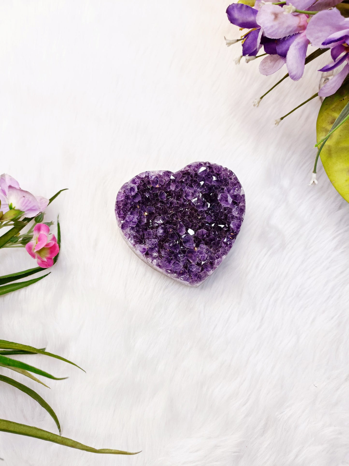 Amethyst Heart Shape Cluster – 710 grams