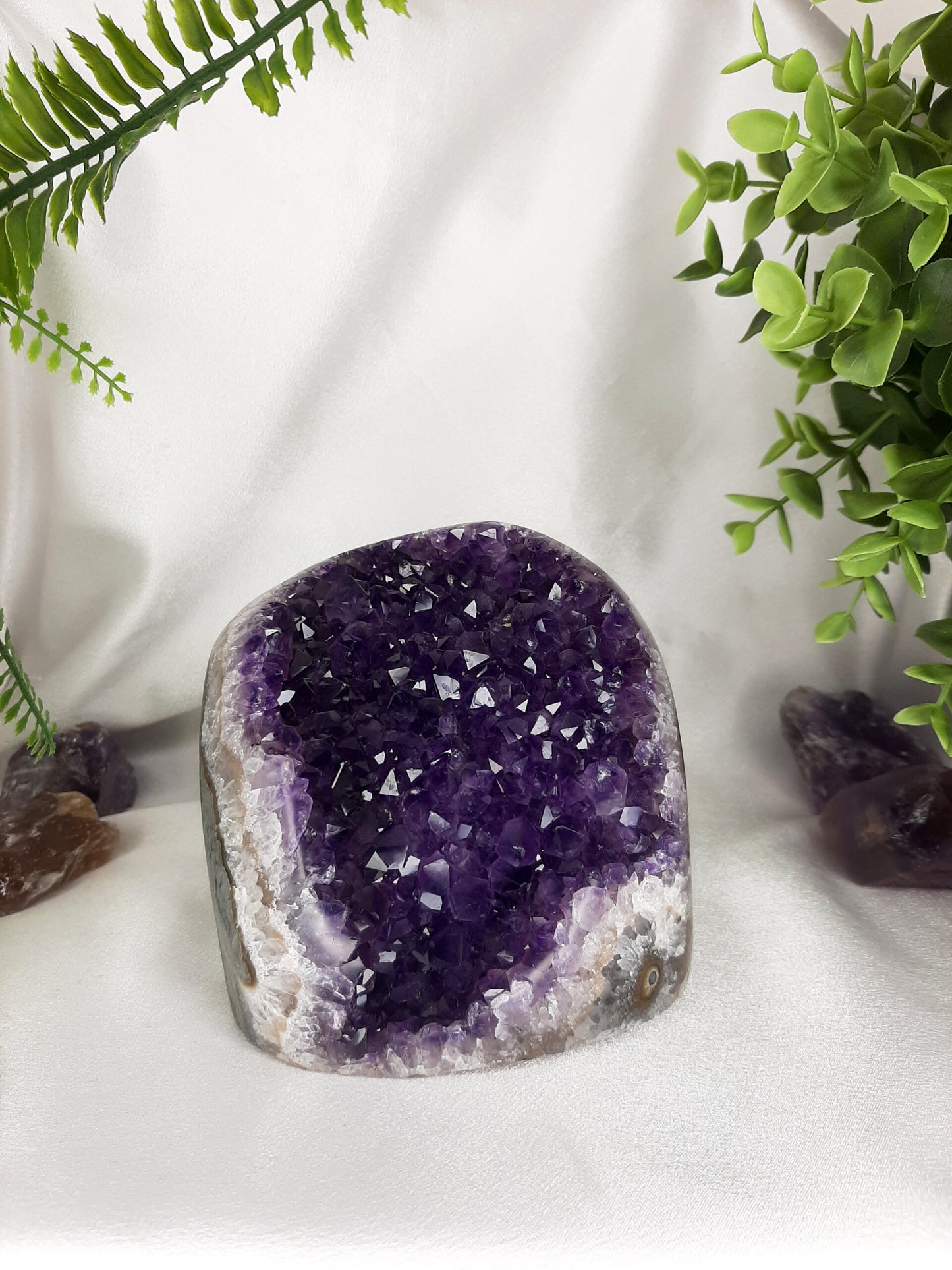 Amethyst Standing Cluster