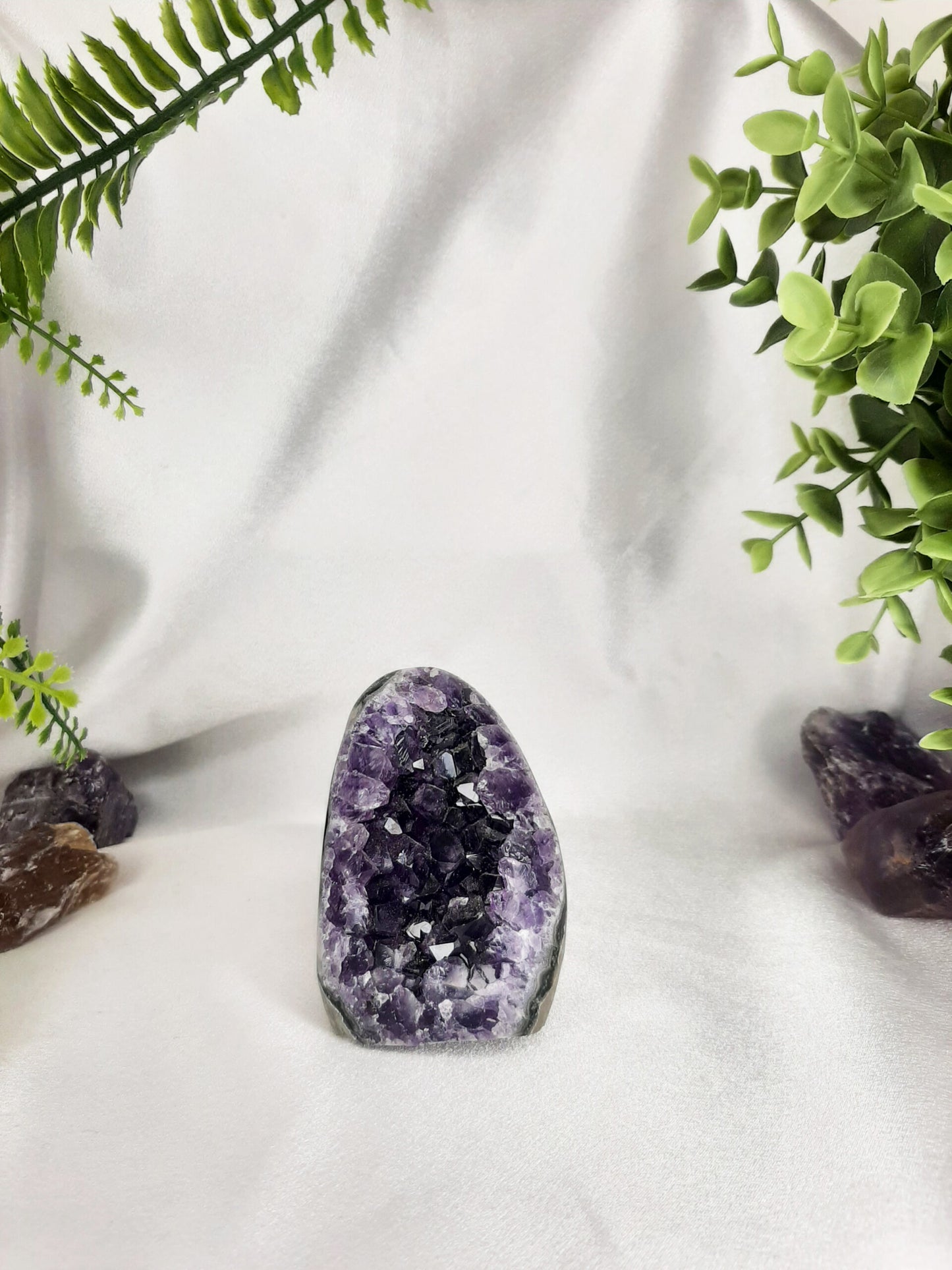 Amethyst Standing Cluster