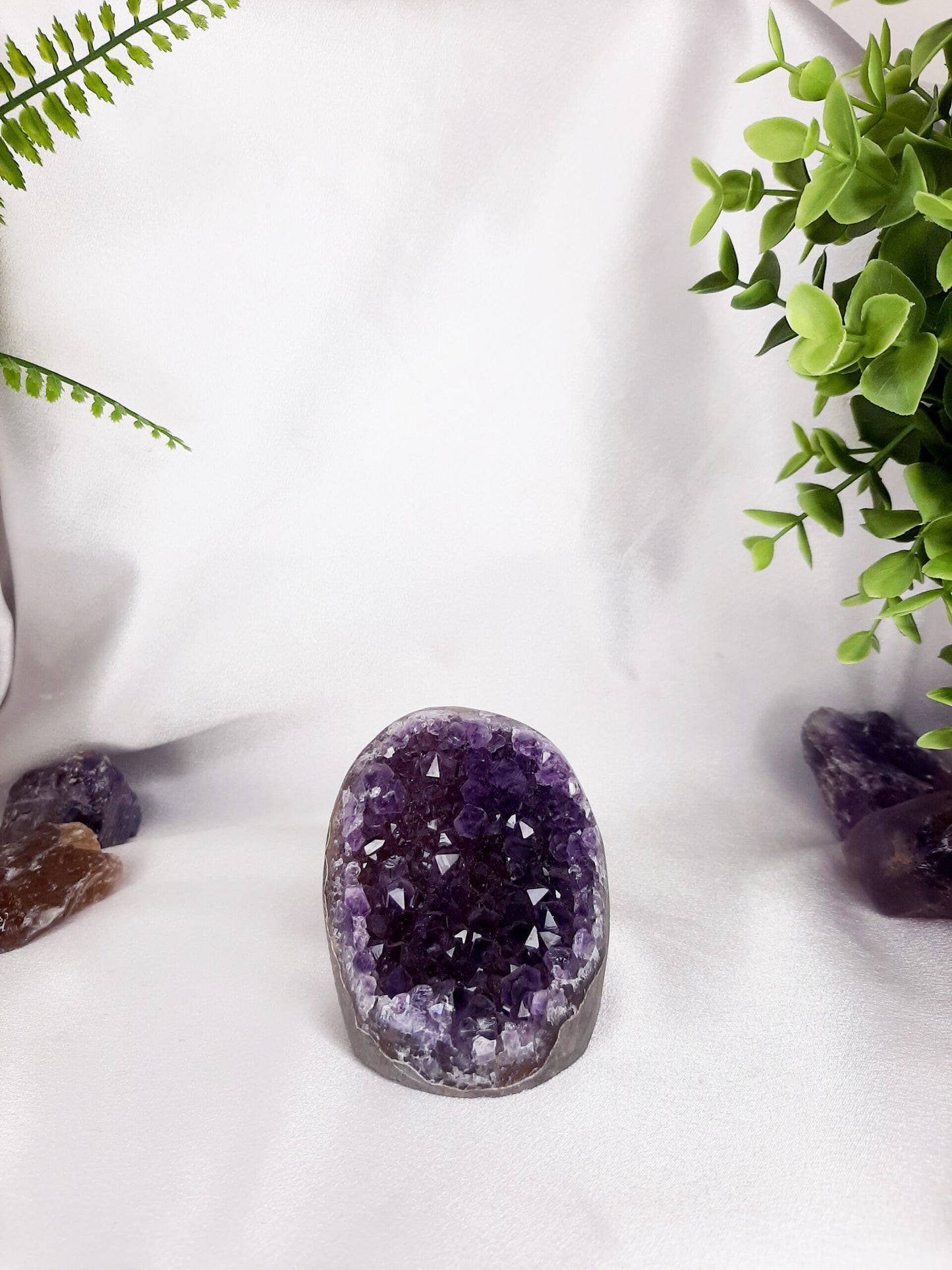 Amethyst Standing Cluster