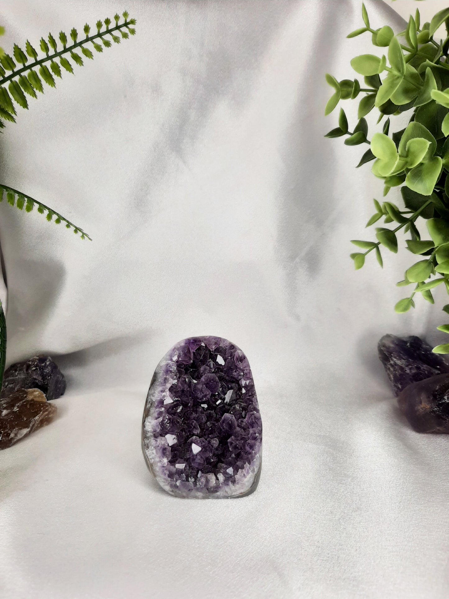 Amethyst Standing Cluster