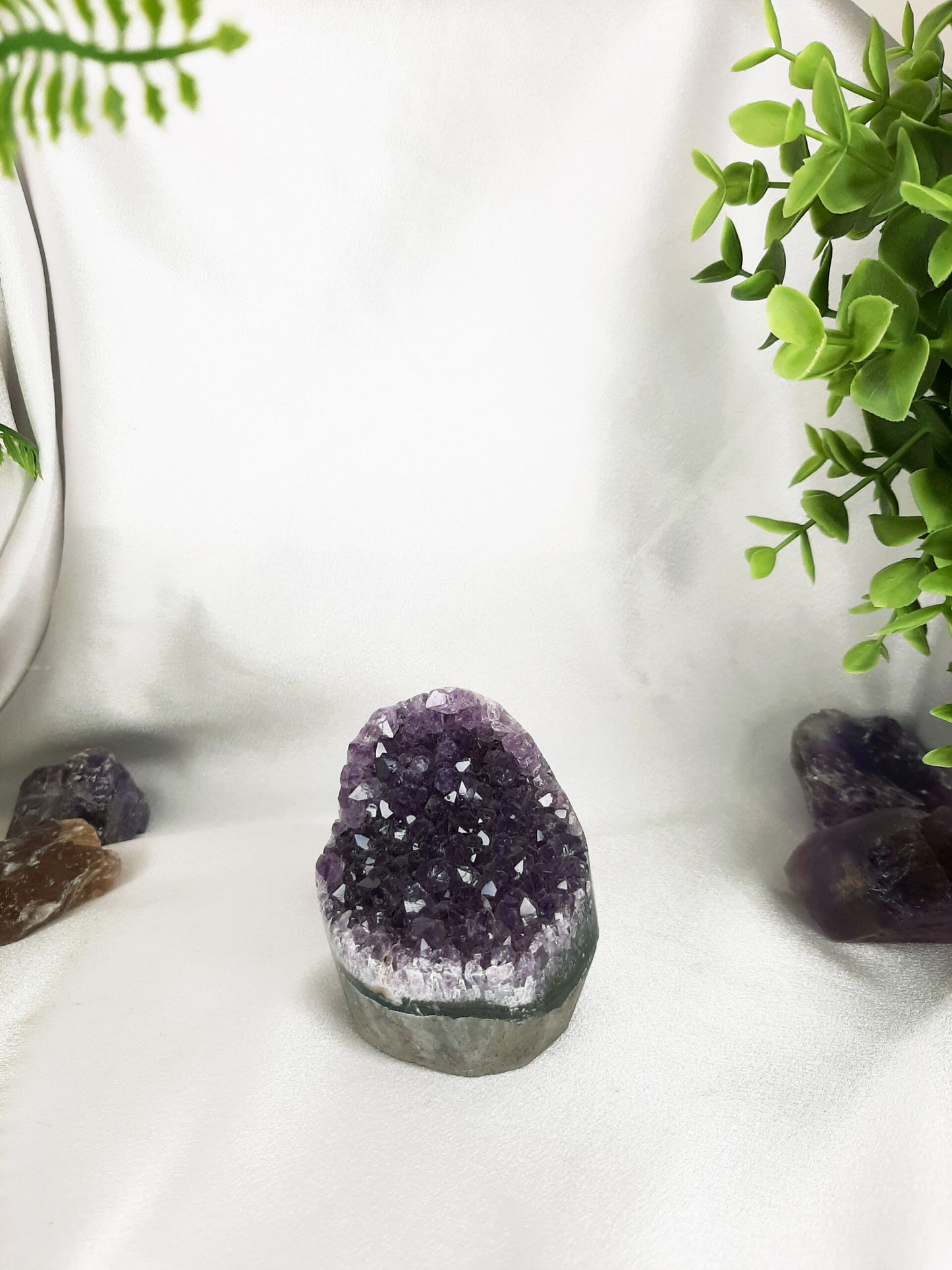 Amethyst Standing Cluster