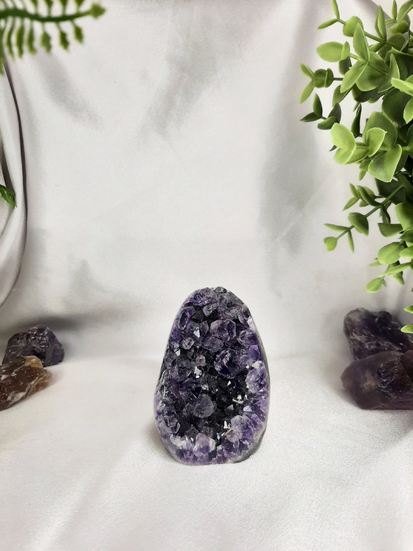 Amethyst Standing Cluster