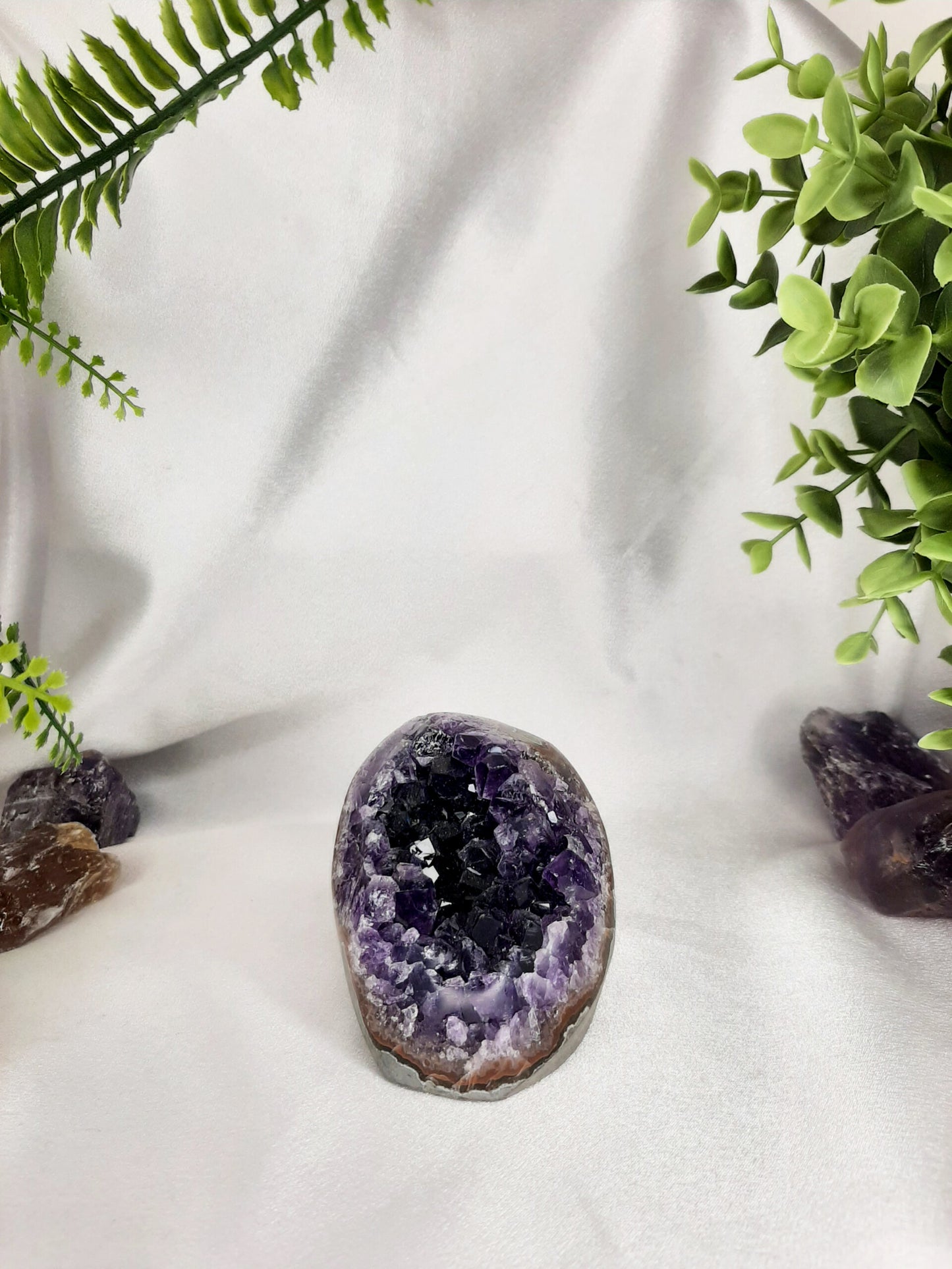 Amethyst Standing Cluster