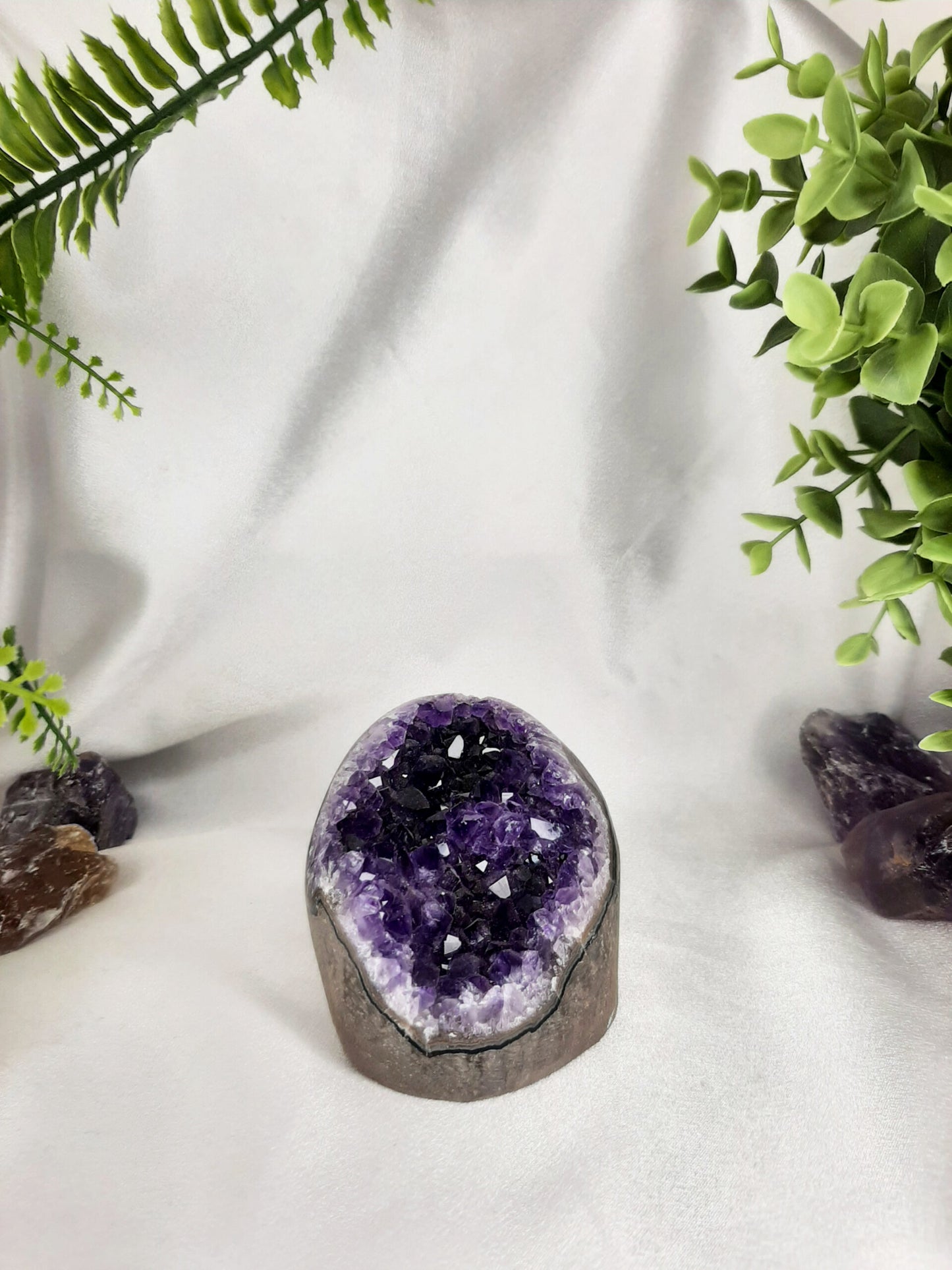 Amethyst Standing Cluster