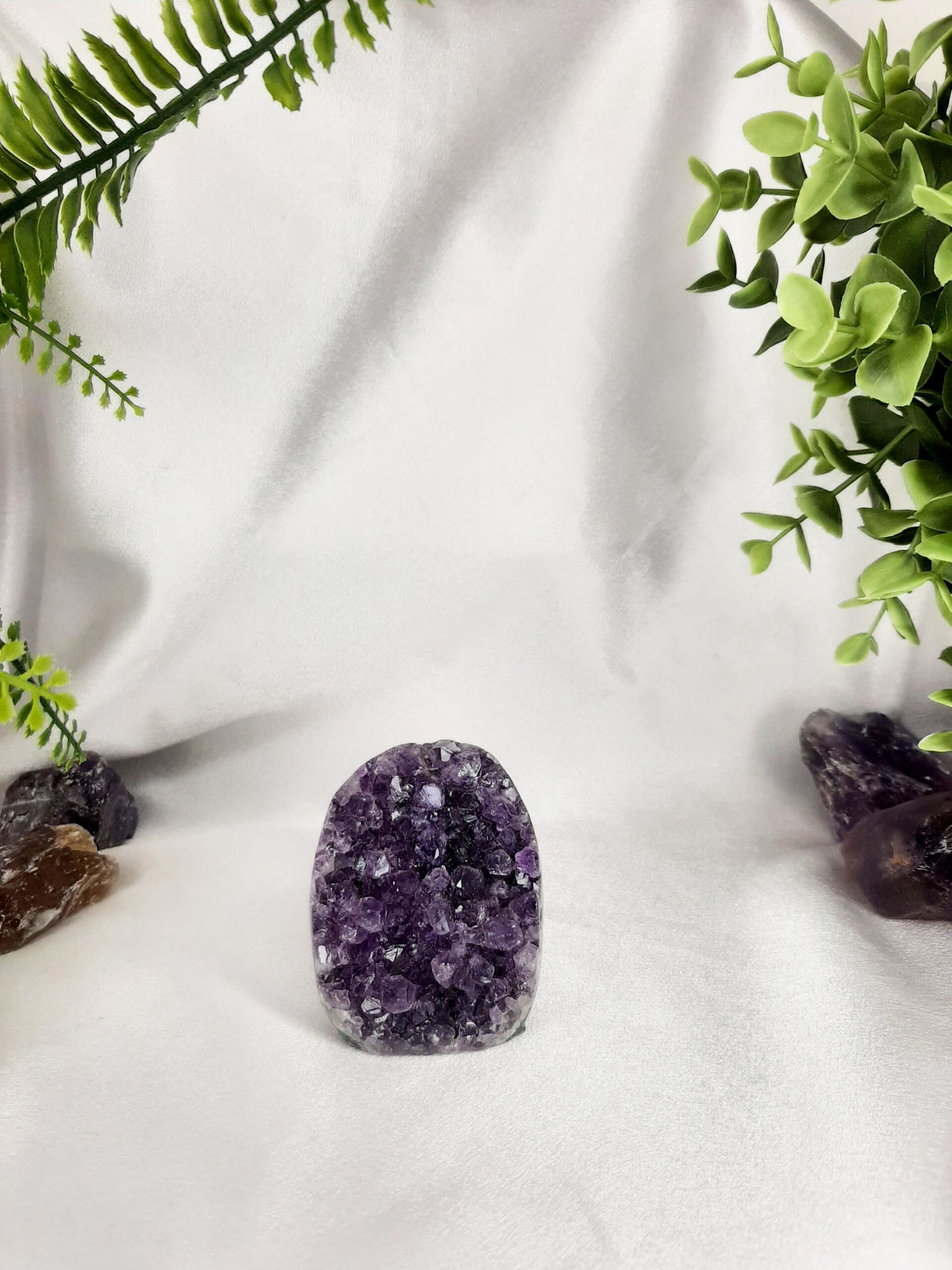 Amethyst Standing Cluster