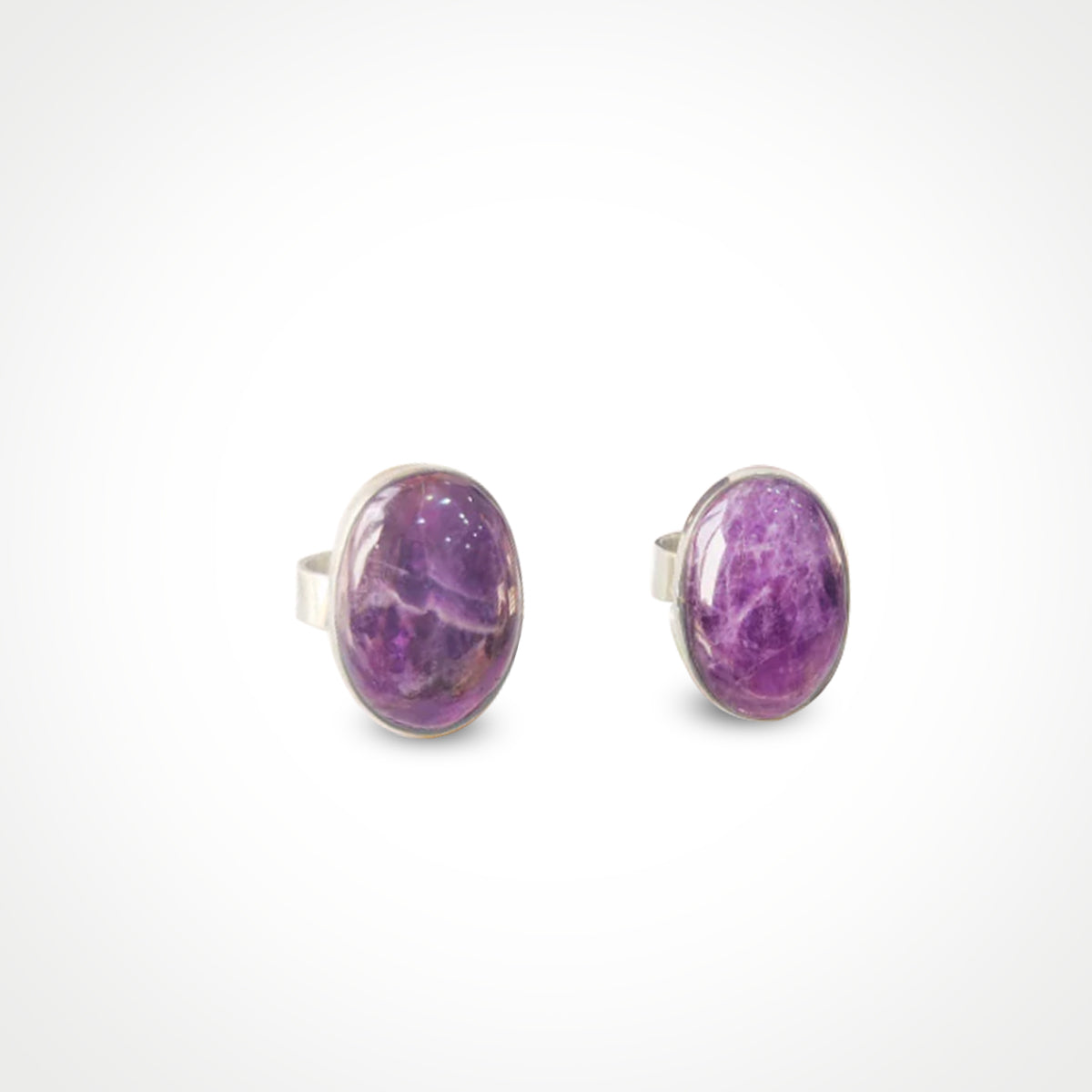 Oval & Drop Shape Amethyst Rings