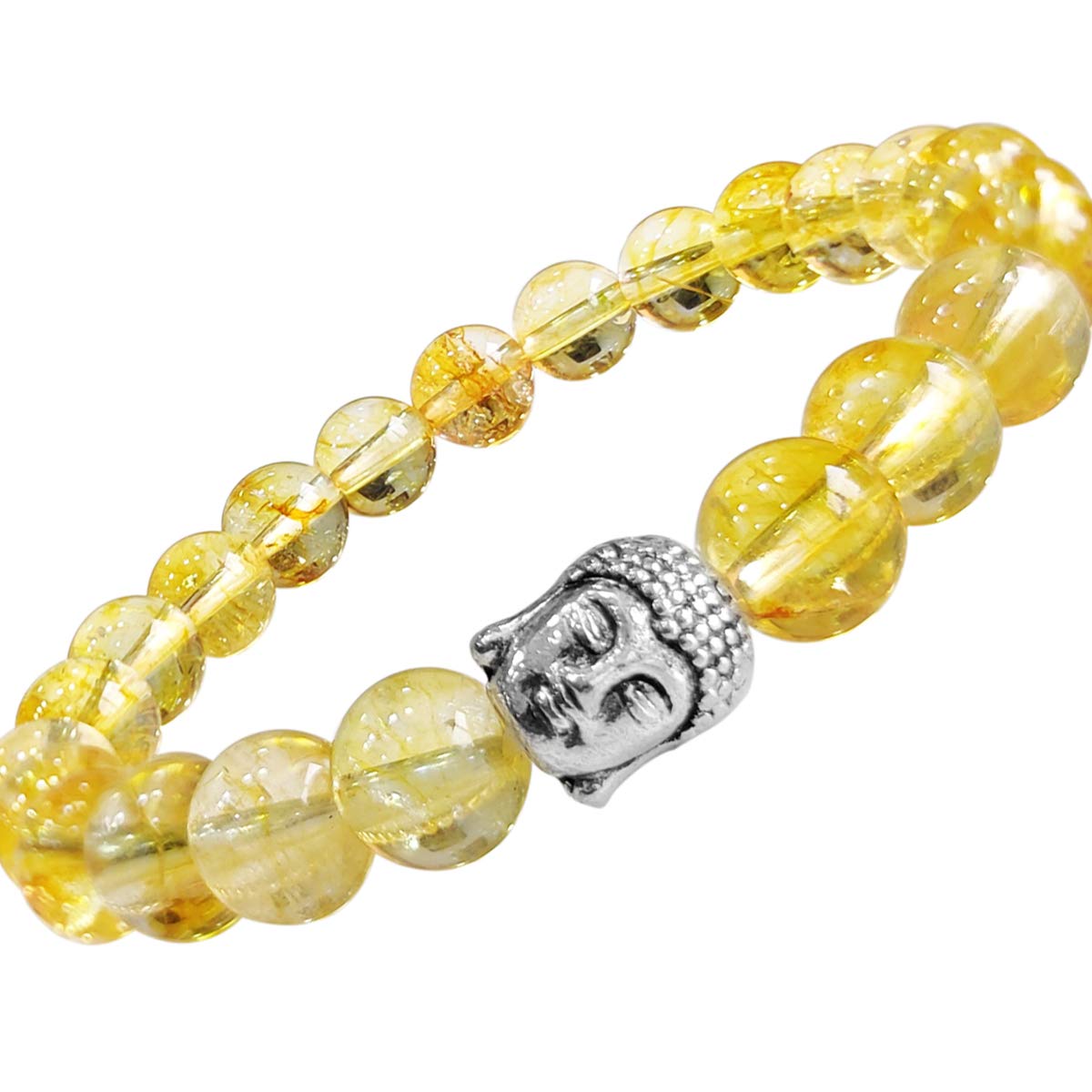 Citrine Buddha Bracelet