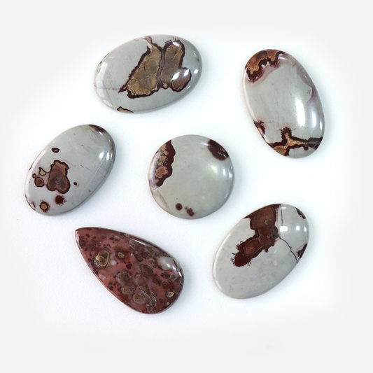 Coffee Beans Jasper Cabochons