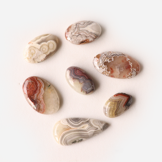 Crazy Lace Agate Cabochons