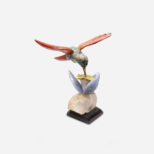 Crystal Carving Hummingbird