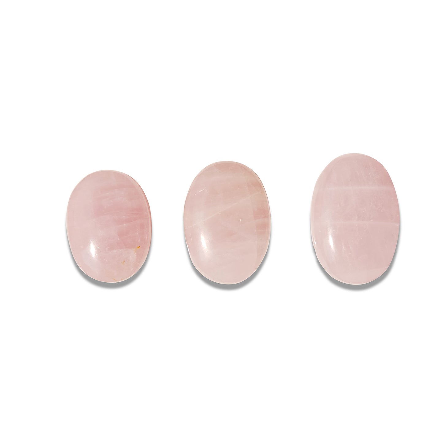 Rose Quartz Palm Stone