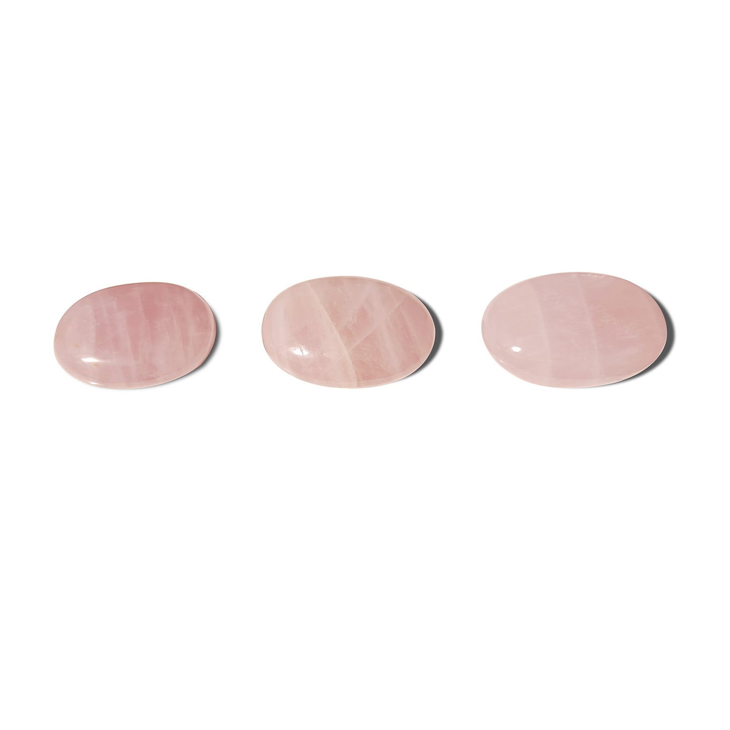 Rose Quartz Palm Stone