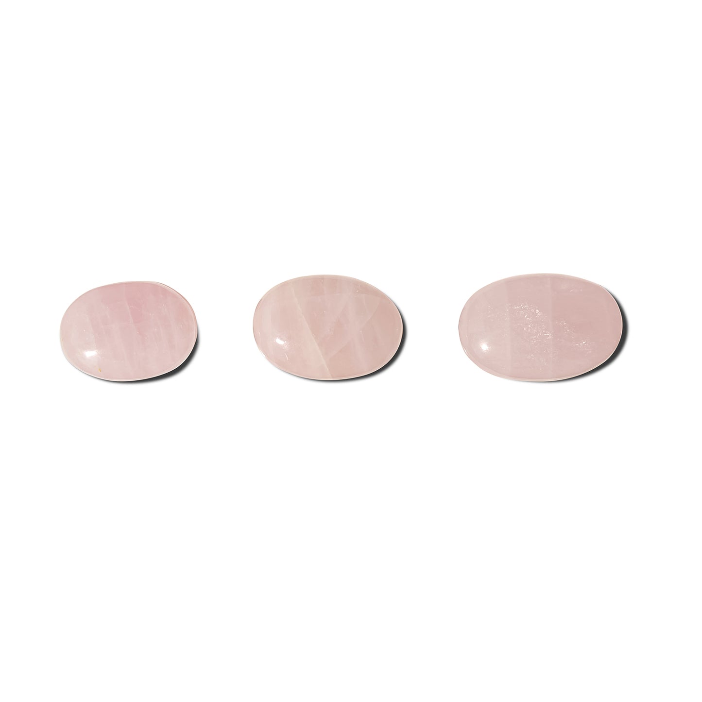 Rose Quartz Palm Stone