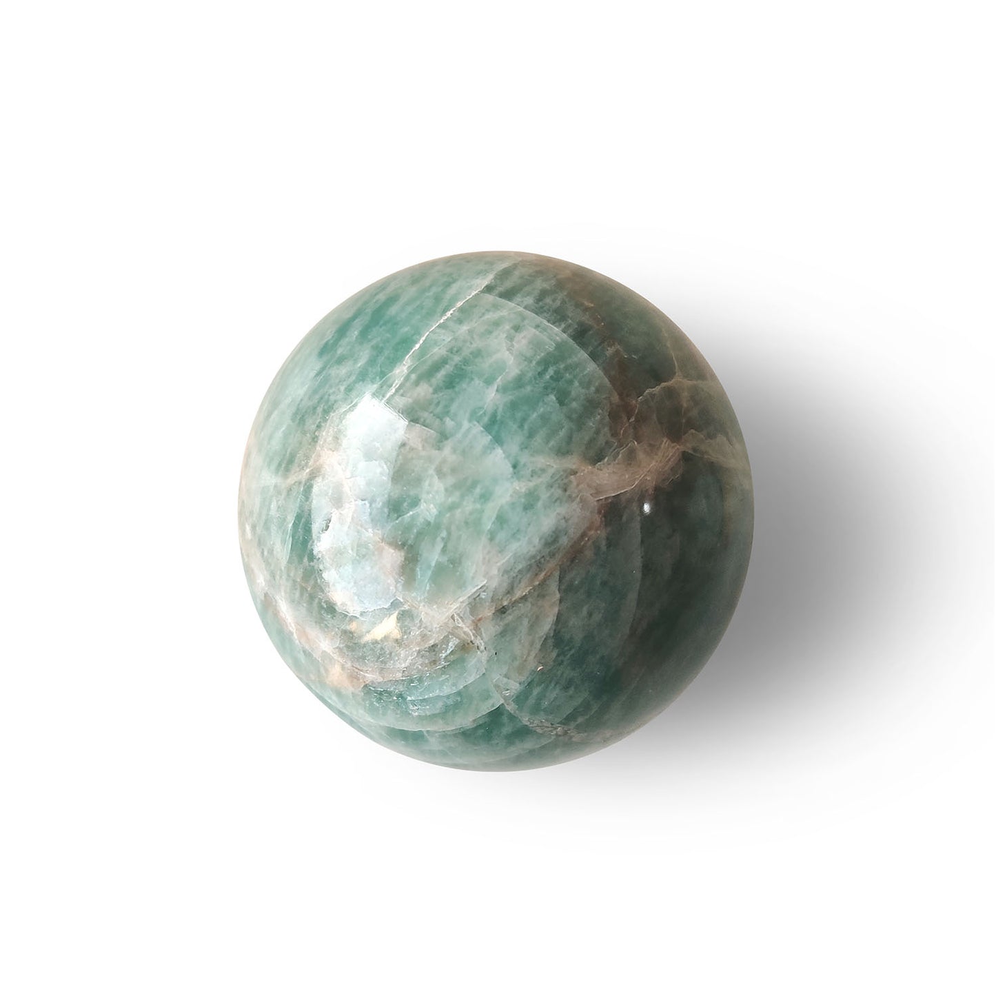 Amazonite Natural Crystal Balls