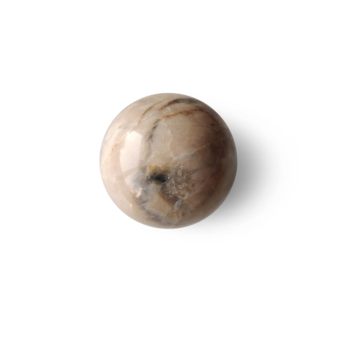 Peach Moonstone Crystal Balls