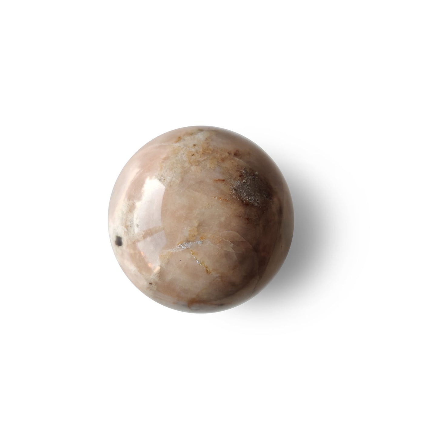 Peach Moonstone Crystal Balls