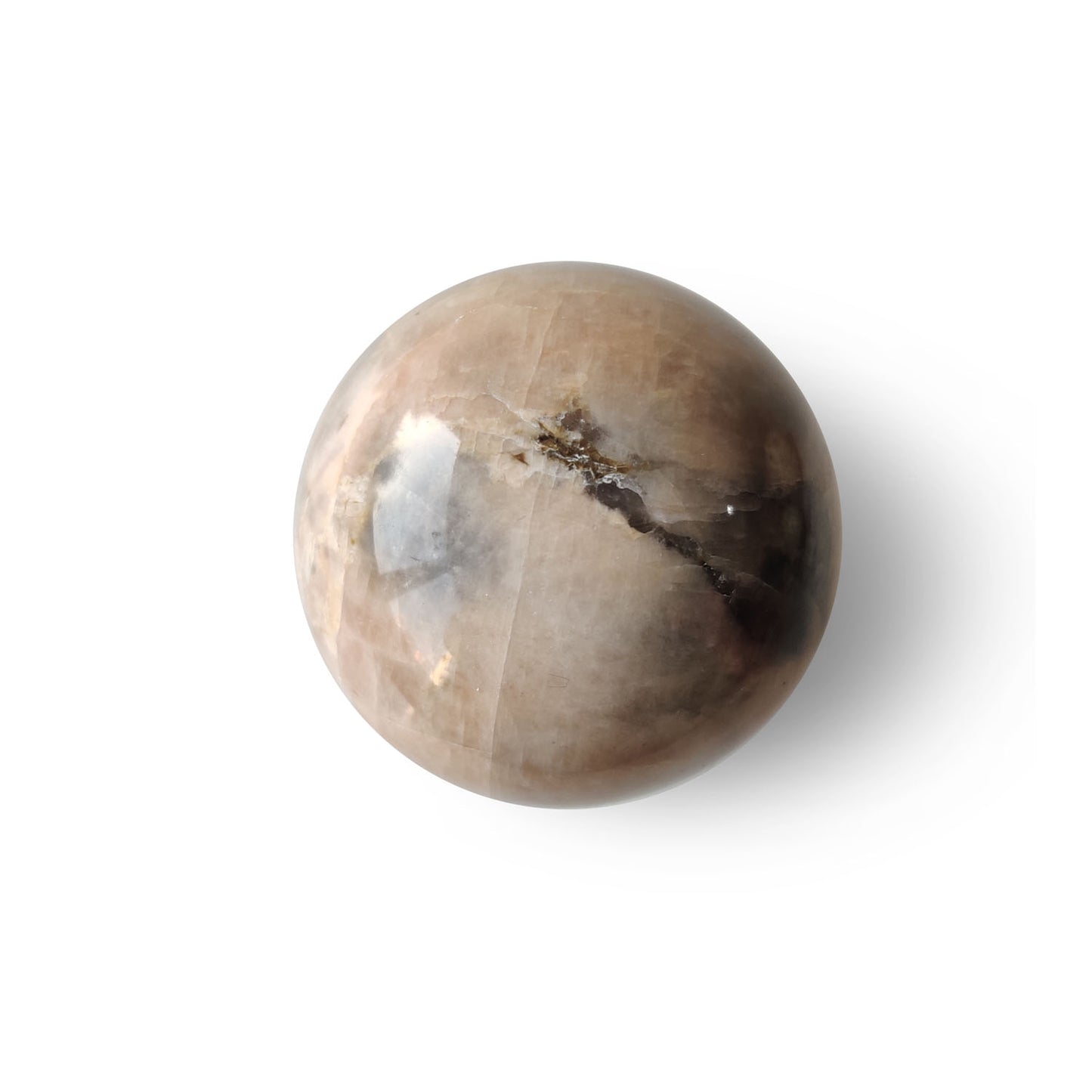 Peach Moonstone Crystal Balls