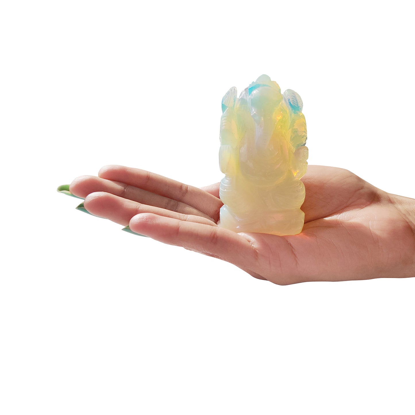 Opalite Ganesha Idol