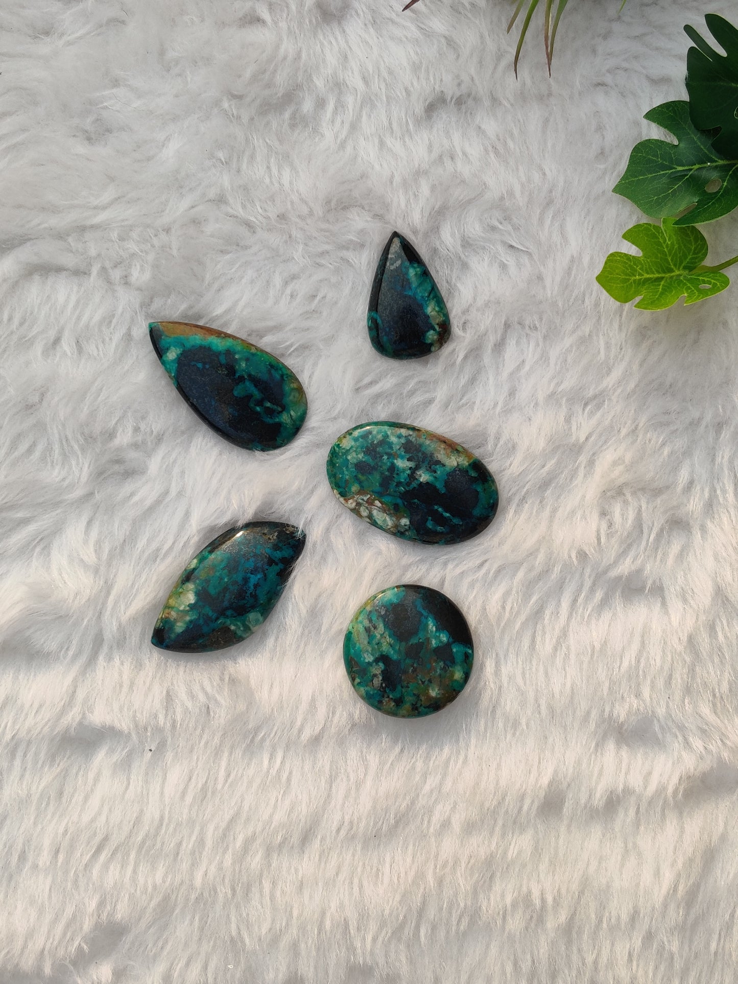 Chrysocolla Cabochons