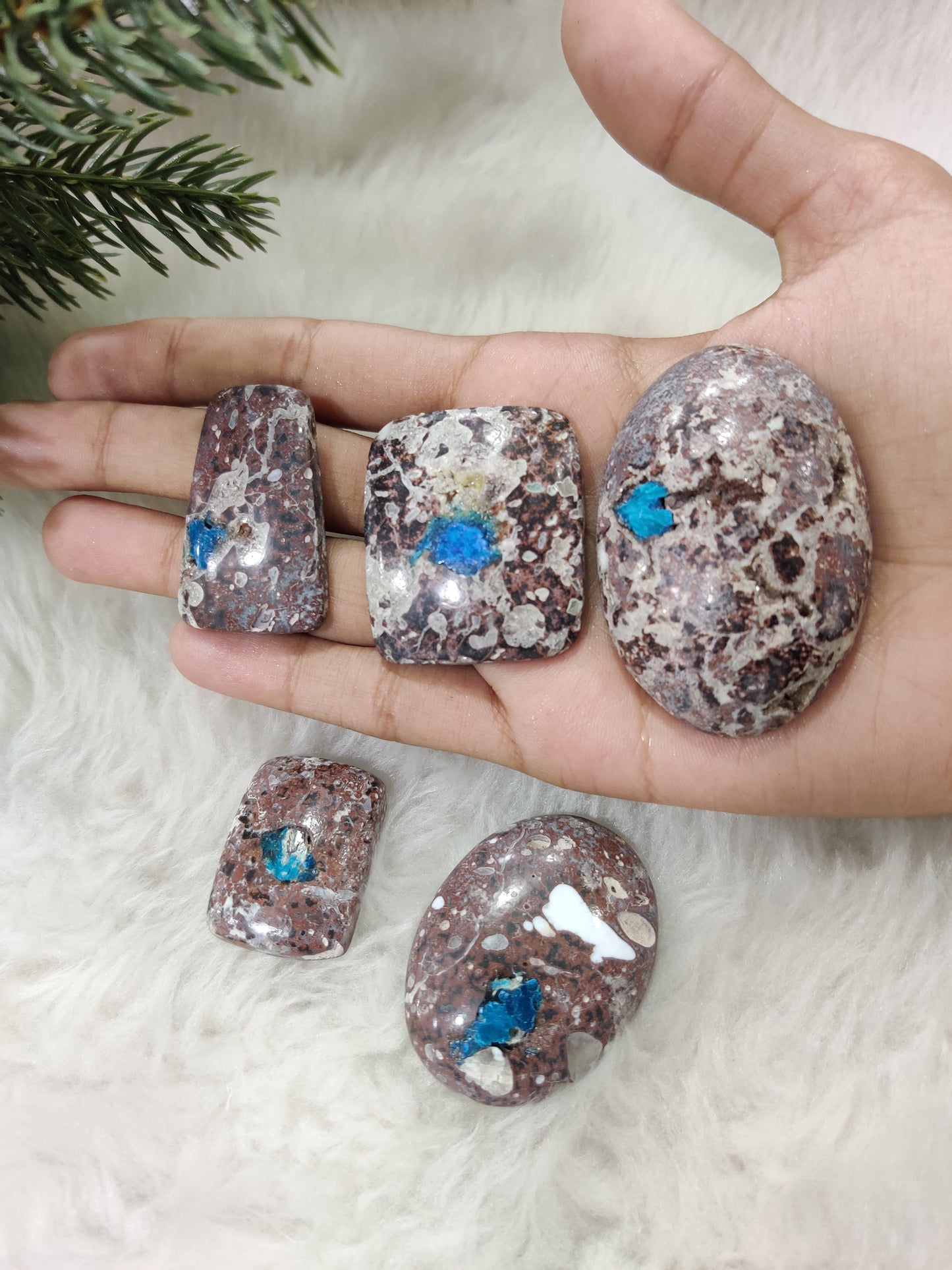 Cavansite Cabochons