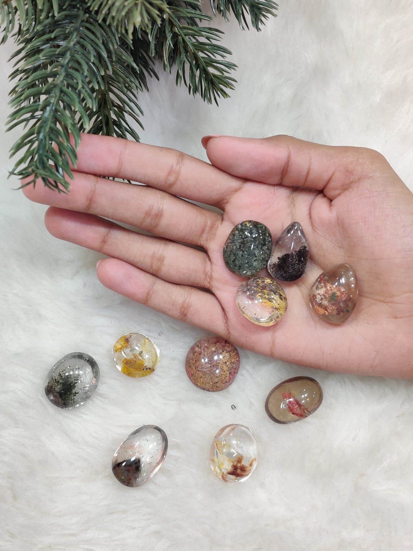 Lodolite Cabochons