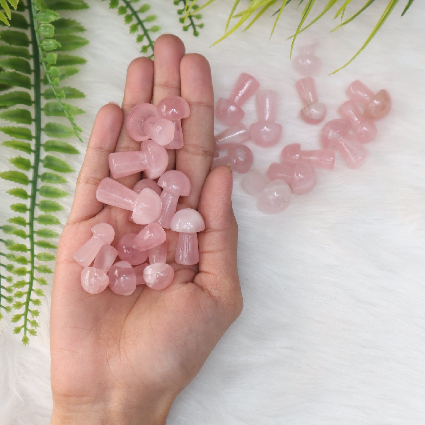 Mini Crystal Quartz Mushroom