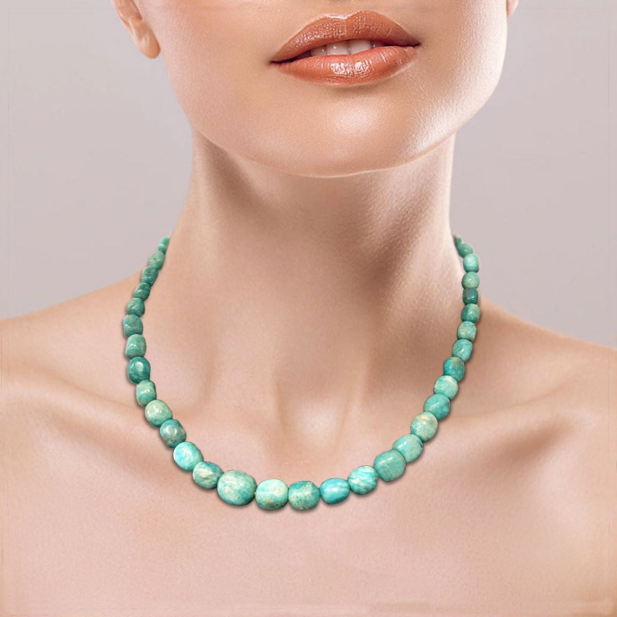 Amazonite Stone Necklace