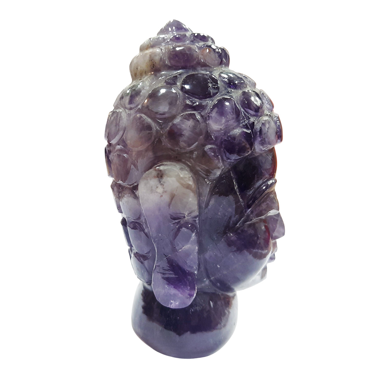 Amethyst Buddha Head